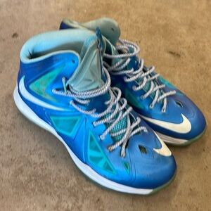 Lebron 10 Blue Diamond size 13